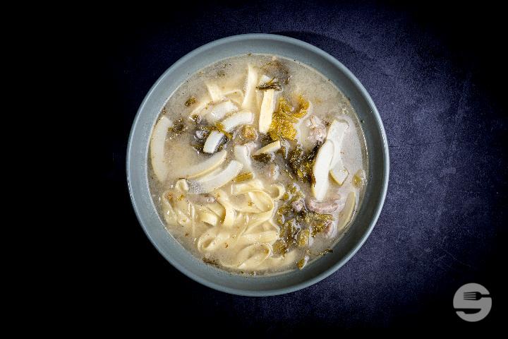Noodles with Pickled Vegetables - Noodle & Dumpling