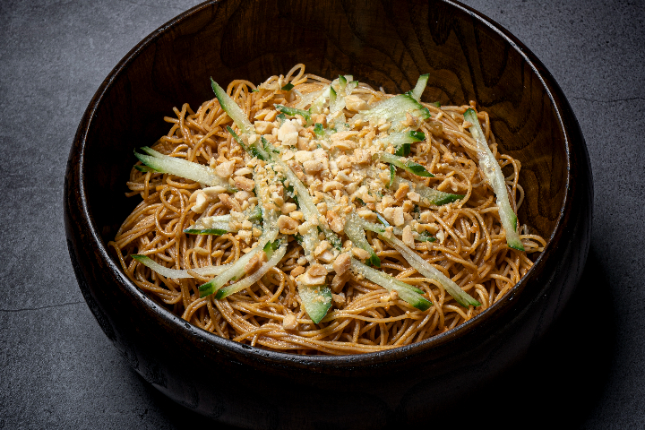 Nouille sauce purée de sésame cacahuète concassée peu épicé 芝麻酱拌面 - Noodle & Dumpling