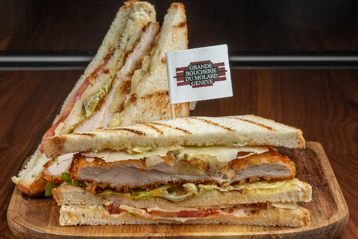 Club chicken Crispy à la minute - Le 11 - l'atelier du Burger