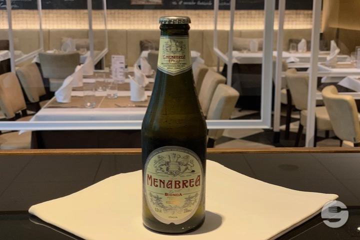 Menabrea Pale Lager - Pizza Gourmet By Osteria Balsamico