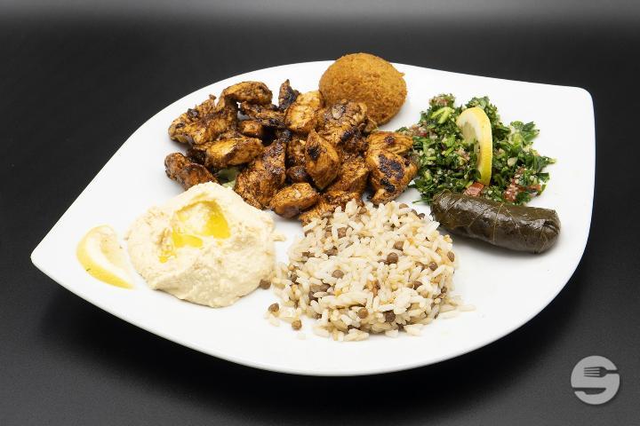 Assiette Chawarma - Au Couscous