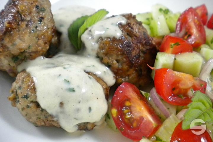 Assiette boulettes kefta de boeuf - Au Couscous