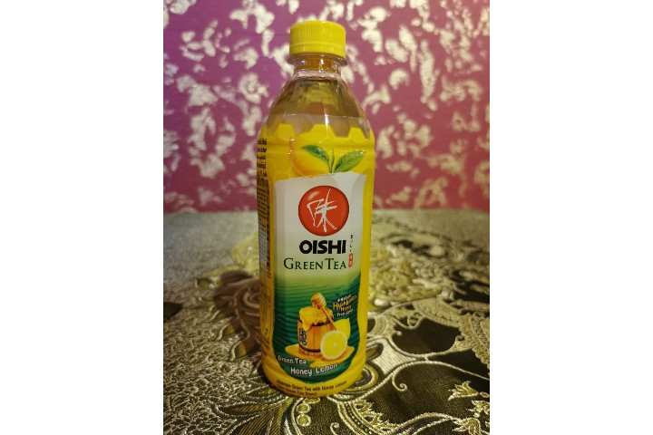 Oishi Green Tea Honey Lemon - Jaopraya Thai Restaurant