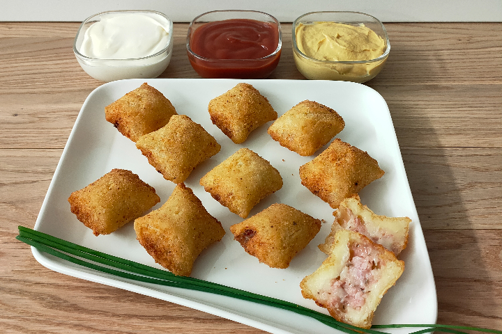 Coussin Jambon Dinde et Fromage - Saveur Maison Traiteur
