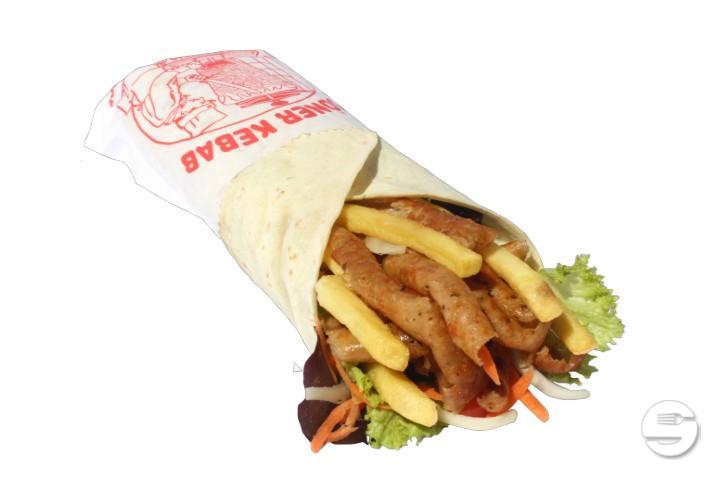 Kebab Pane Arabo con Patate fritte - Moogi Kebab