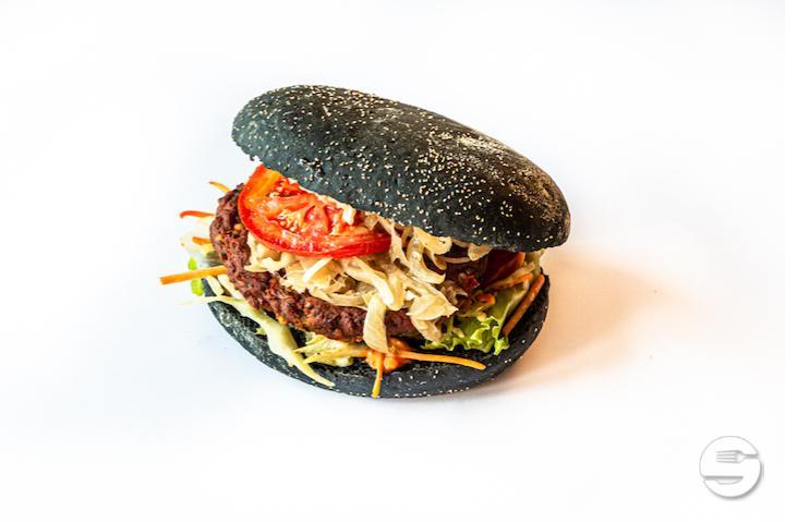 Black Teff Burger Sandwich - Tibits