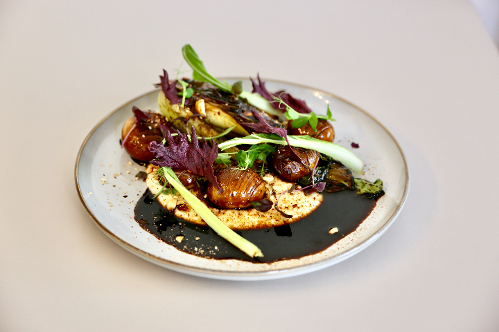 Blanched and Caramelised Pak Choi - L'impression Café