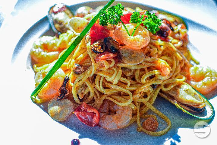 Tagliolini, Seafood and Shells - La Rive Morges
