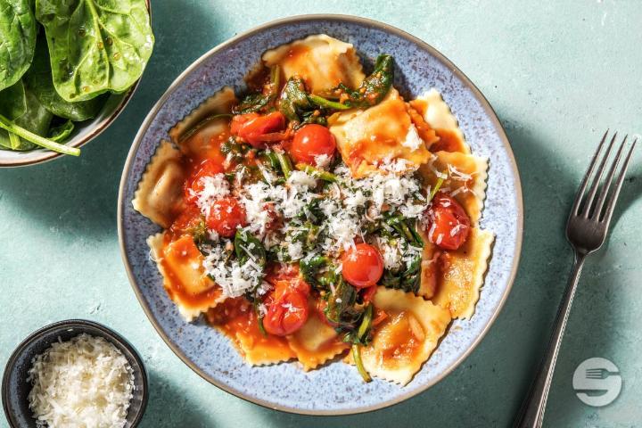 Ricotta and Spinach Dumplings - La Rive Mex