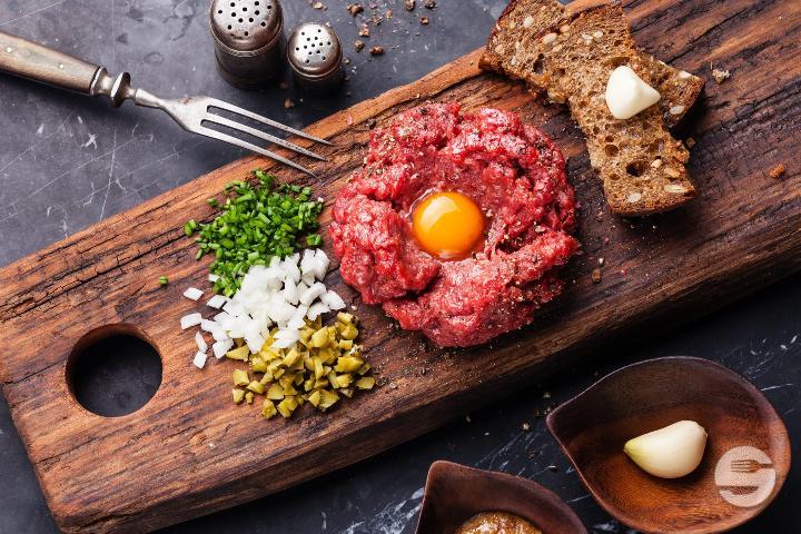 Tartare de Filet de Bœuf - La Rive Mex