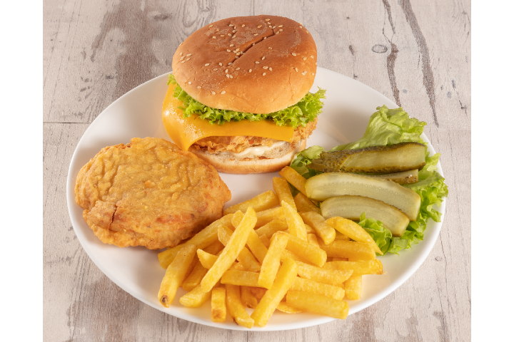 Chicken Patty Burger - Luzern Fried Chicken
