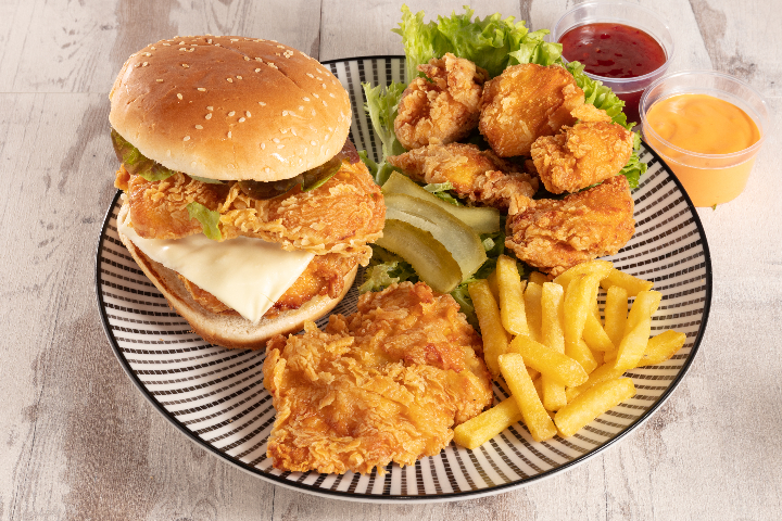 Junior Menu Complete - Luzern Fried Chicken