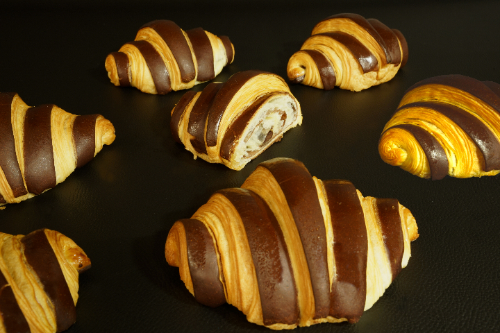 Croissant au chocolat - Castrischer