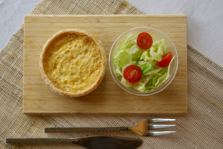 Ramequin et salade - Castrischer