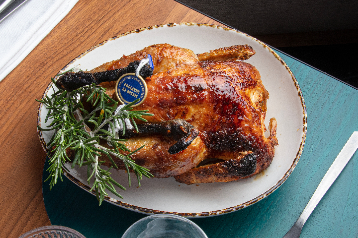 Spit Roasted Bresse Chicken - Monsieur Bouillon