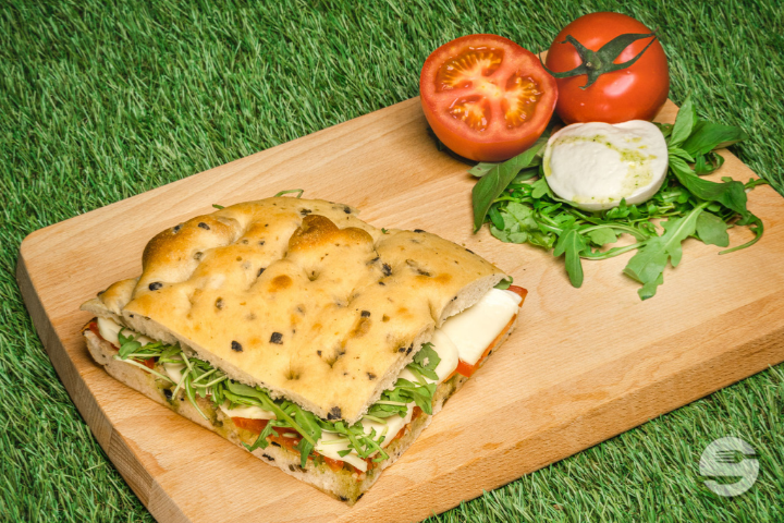 Foccacia Tomates Mozzarella - Le Snack Aéroport