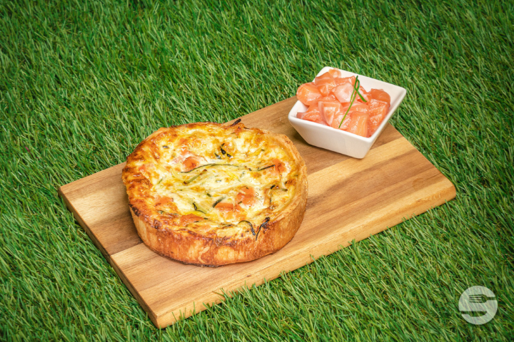 Quiche Saumon, Courgette - Le Snack Aéroport