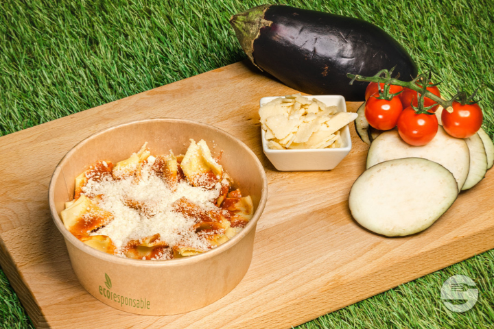 Pastabox Fagottini Aubergine - Le Snack Aéroport
