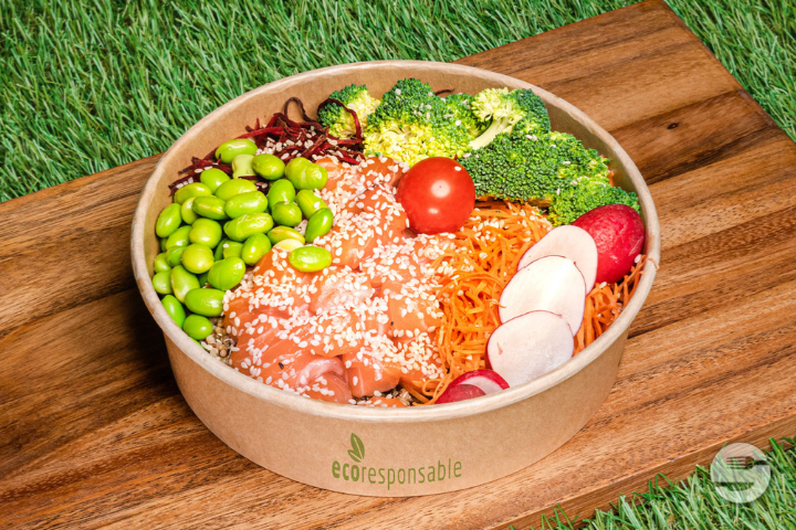 Poke Bowl Saumon - Le Snack Aéroport