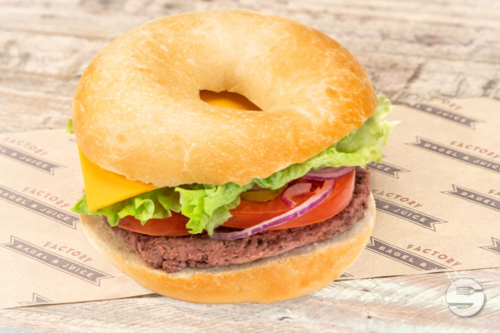 Bagel Burger - Bagel & Juice Factory