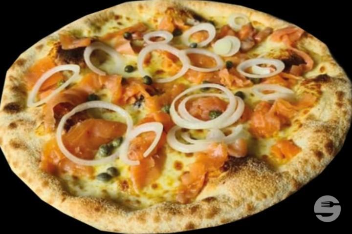 Pizza Saumon 33cm - Brasseur des Grottes