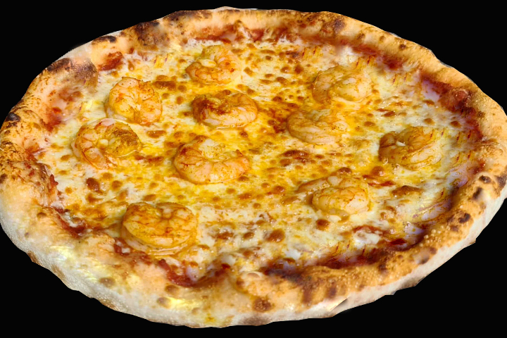 Pizza Crevettes - Brasseur des Grottes