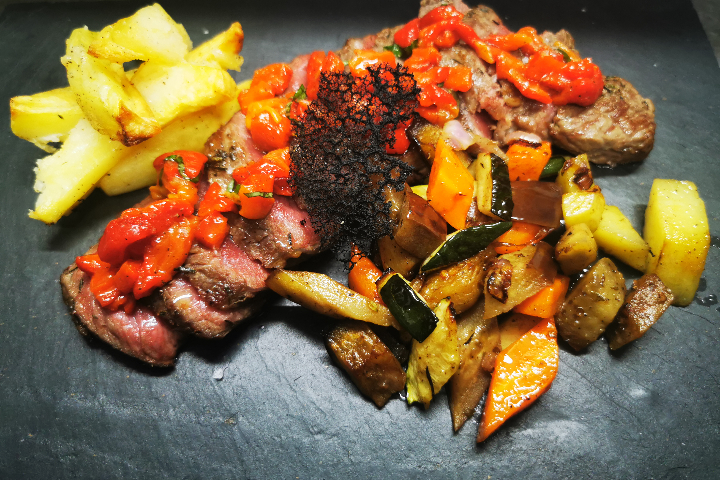 Beef Tagliata with Herbs - Gusto