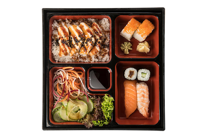 Bento Lunch Chicken - Negishi Sushi Bar