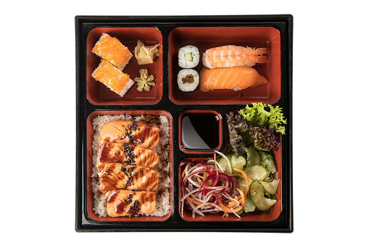 Bento Lunch Fish - Negishi Sushi Bar