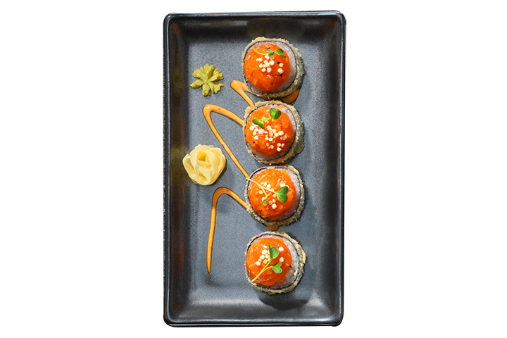 Tatar & Crunch (Rolle à 8 Stk.) - Negishi Sushi Bar