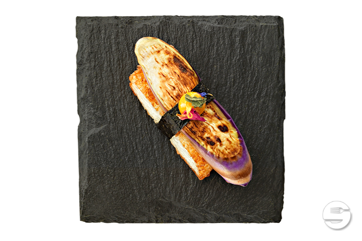 Crispy Nigiri Aubergine - Negishi Sushi Bar