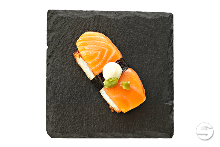 Crispy Nigiri Salmon - Negishi Sushi Bar