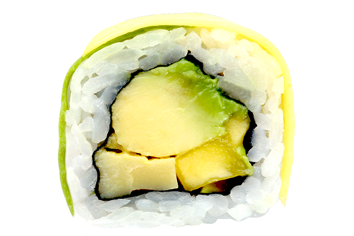 Rainbow Roll Mango (2 Stk.) - Nooch Asian Kitchen Zurich