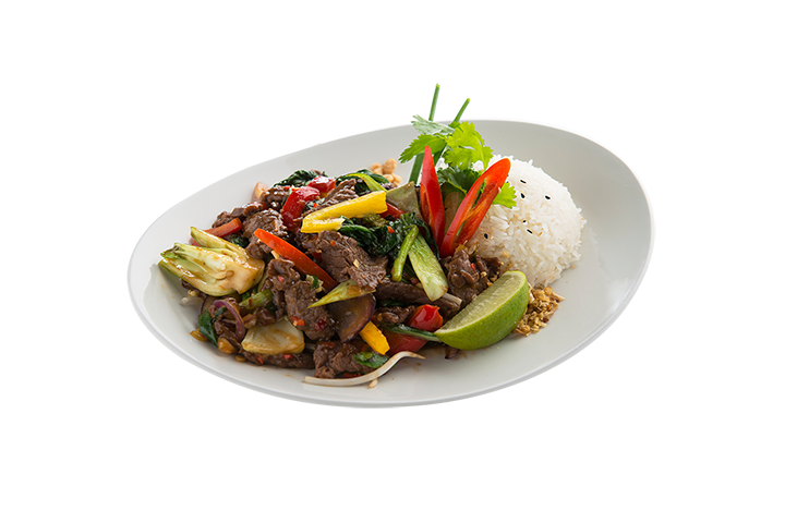 Beef & Ginger Wok - Nooch Asian Kitchen Zurich
