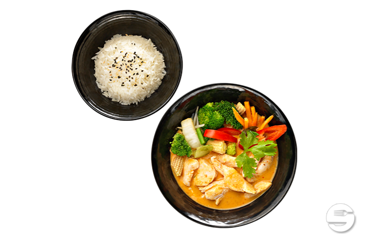 Panang Curry planted.chicken (fleischlos, scharf) - Nooch Asian Kitchen Zurich
