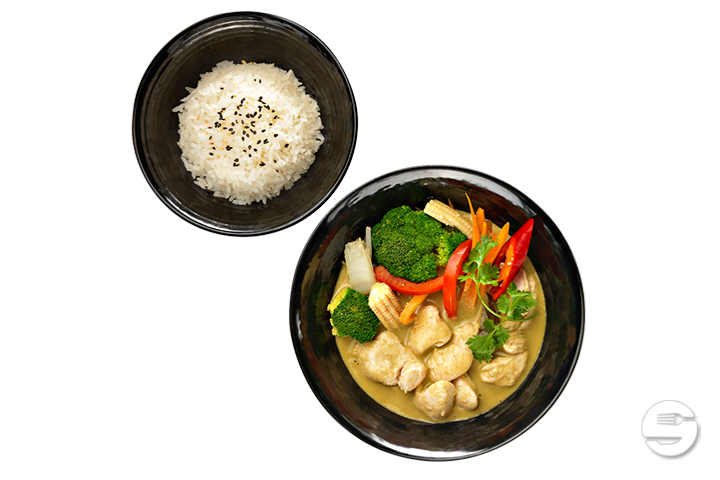 Green & Hot Tofu (vegant, sehr scharf) - Nooch Asian Kitchen Zurich