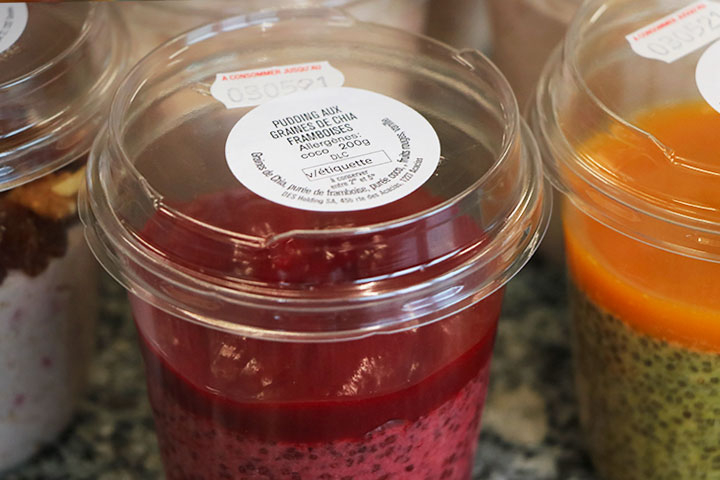 Pudding aux Graines de Chia et à la Passion ou aux Framboises - Gilles Desplanches