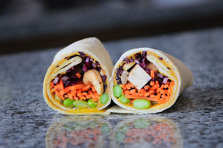 Wrap Tofu Mariné Croquant - Gilles Desplanches