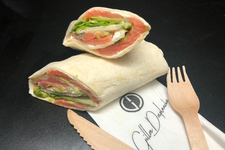 Wrap Saumon - Gilles Desplanches