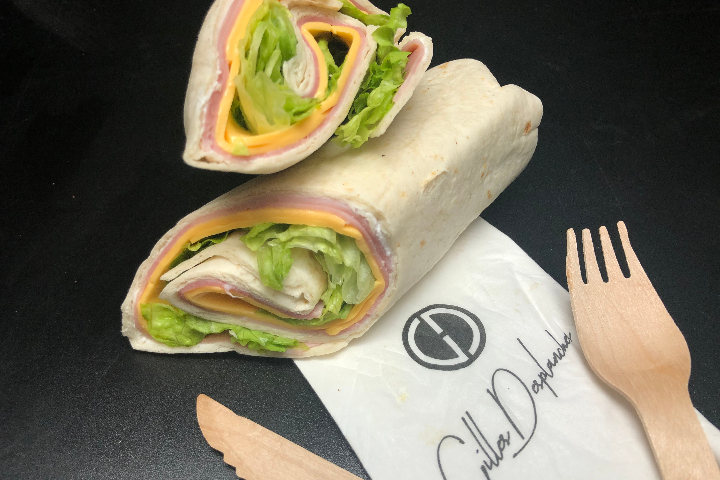 Wrap Cheddar Jambon - Gilles Desplanches