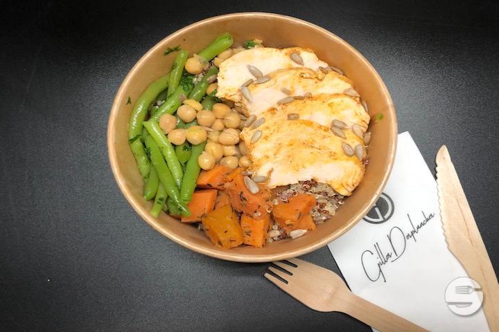 Poke Poulet Tandoori - Gilles Desplanches