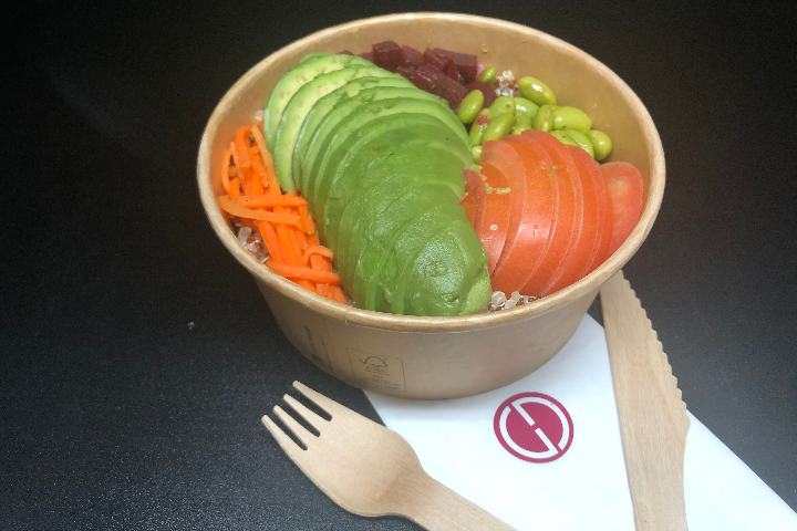 Poke Bowl Avocat - Gilles Desplanches
