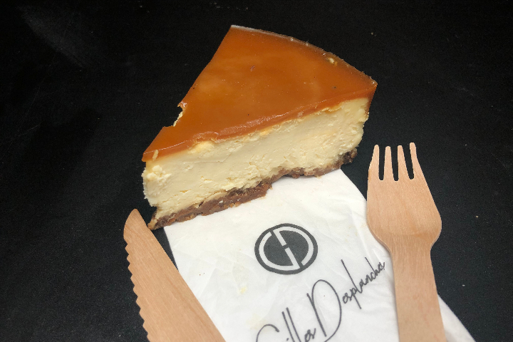 Tranche Cheesecake Caramel - Gilles Desplanches