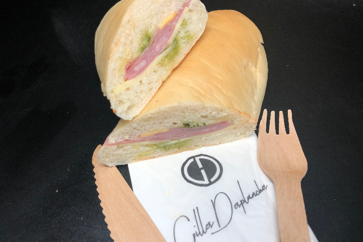 Panini Jambon Cheddar Gruyère - Gilles Desplanches