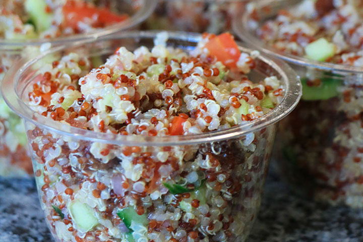 Mini Salade de Quinoa - Gilles Desplanches