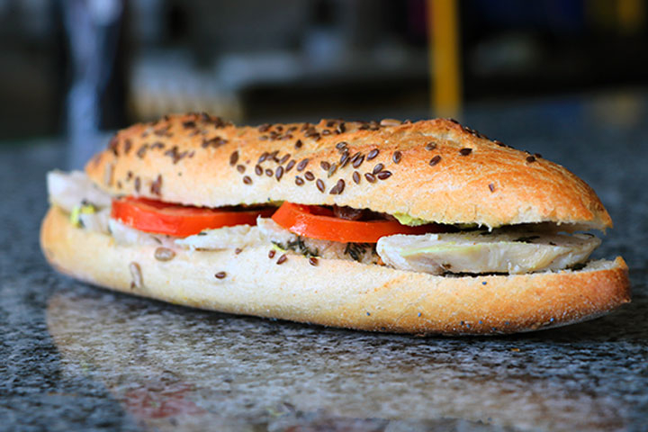 Sandwich Voyageur New Dehli - Gilles Desplanches