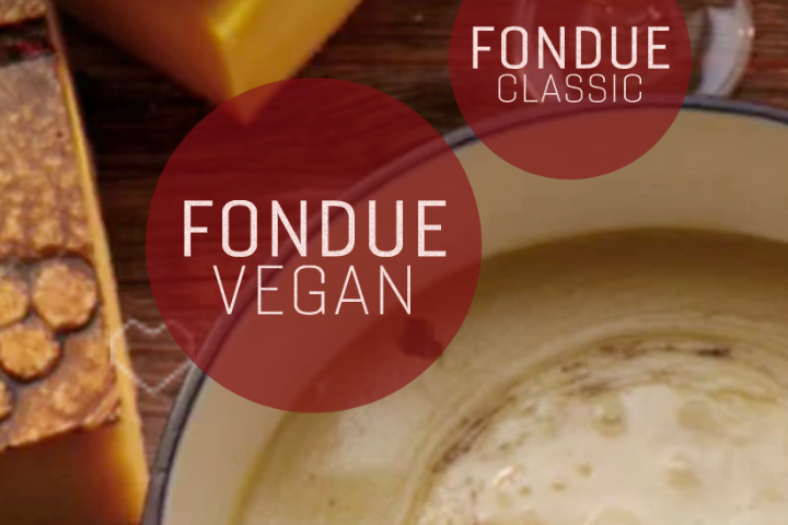 Vegan Fondue - Salat. Ponzu. Vegan Fondue “New Roots” – 400gr. Pickles. Brot. Portion / 2 Personen - JUL
