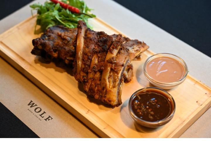 Spare Ribs Regular (500g) - WOLF Burger & Steak Bar