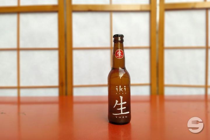IKI Grüntee Bier mit Yuzu (Zitrusfrucht) 0.33l - Izakaya Nozomi
