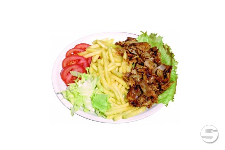 Iskender Kebab Teller - Snack-Boxenstopp
